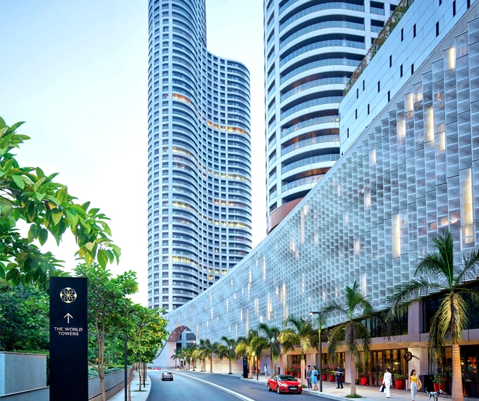 Lodha World Towers architecture and design